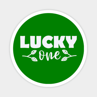 Lucky One St Patricks Day Magnet